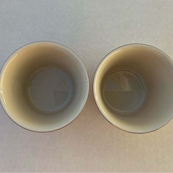 Lenox Holiday Dimensions Fine Porcelain Tea Coffee Cups 2 Dishwasher Saf… - Picture 6 of 9